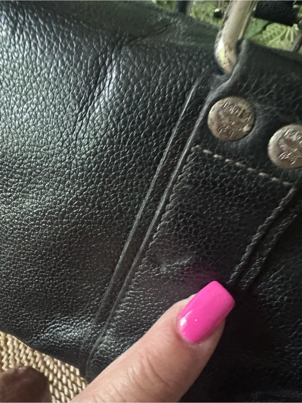 MCM classic satchel